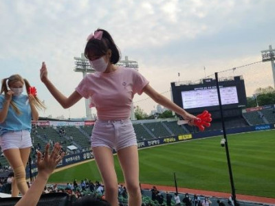 [스포츠중계 좀비티비] 안지현 치어리더 남친은 진짜 부럽다