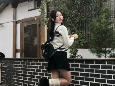 [스포츠중계 좀비티비] 윤지나 치어리더 여친룩