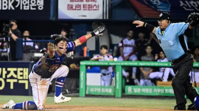 [스포츠중계 좀비티비] 손아섭의 슬라이딩 쇼, 한화 LG 제압…3연패 탈출하며 1위 추격